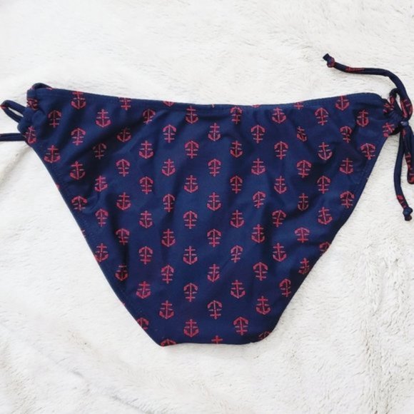 Low Rise New Anchor Print Bikini Bottom - Picture 3 of 6